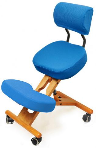 Коленный стул Smartstool KW02B с чехлом по выгодной цене | Купить коленные стулья «СмартСтул» в Москве